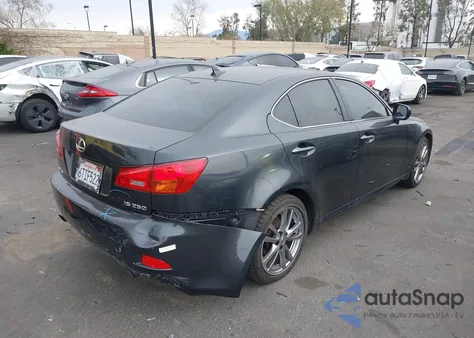 2008 Lexus Is 250 z USA, uszkodzony, nr VIN JTHBK262582076884